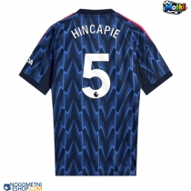 Moški Nogometni dresi Arsenal Piero Hincapie #5 Gostujoči 2025-26 Kratek Rokav